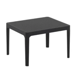 Sky Side Table basse de jardin rectangulaire en résine