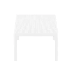 Sky Table basse de jardin rectangulaire en résine