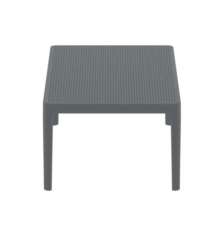Sky Table basse de jardin rectangulaire en résine