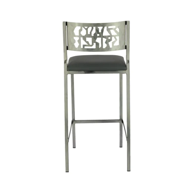 Slide Carrier® Tabouret moderne snack en synthétique et métal