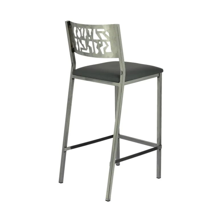 Slide Carrier® Tabouret moderne snack en synthétique et métal