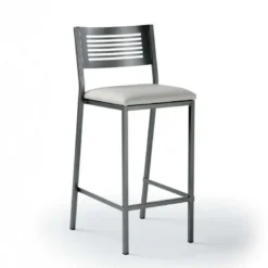 Slide Carrier® Tabouret moderne snack en synthétique et métal
