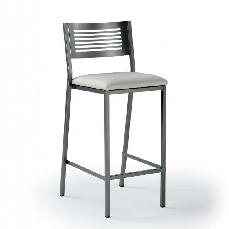Slide Carrier® Tabouret moderne snack en synthétique et métal