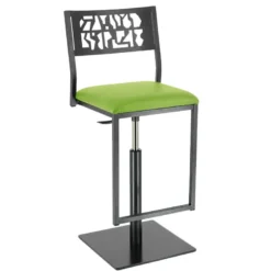 Slide Carrier® Tabouret pivotant et réglable en hauteur style industriel