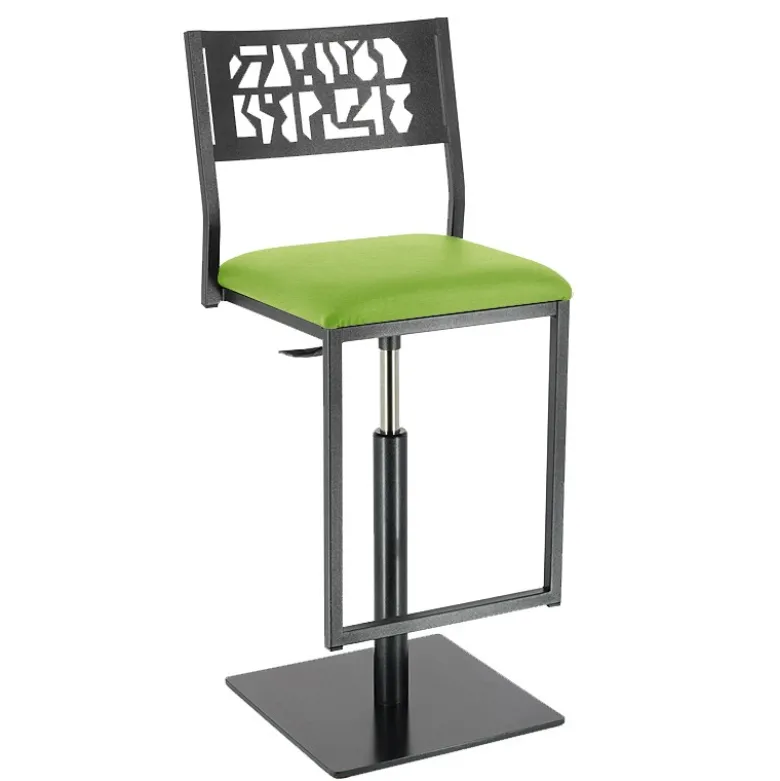 Slide Carrier® Tabouret pivotant et réglable en hauteur style industriel