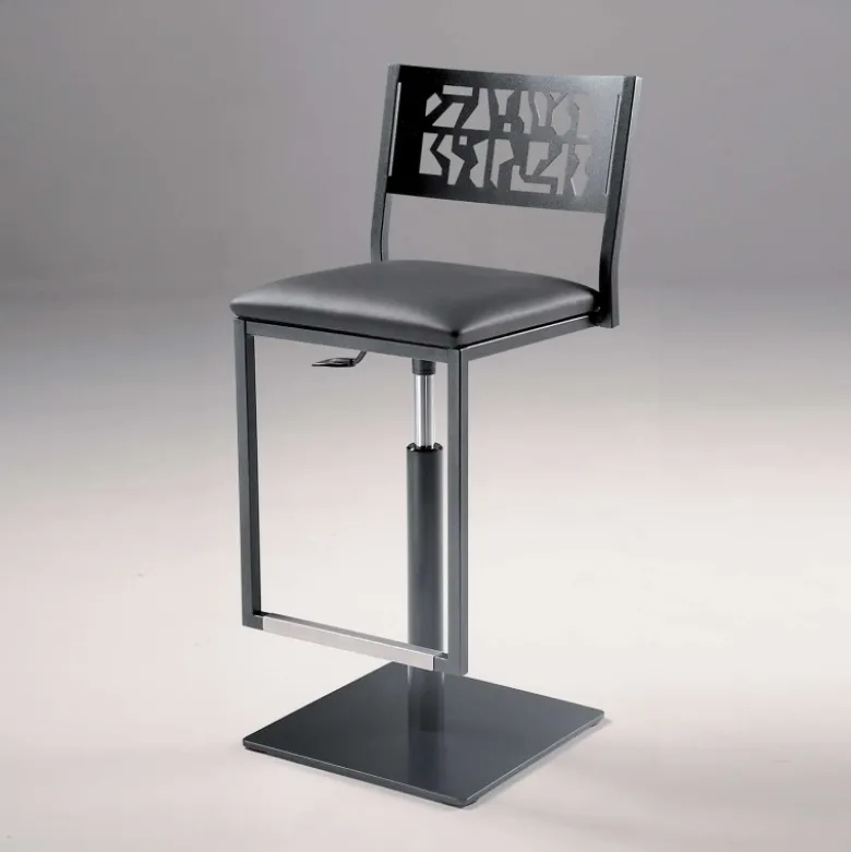 Slide Carrier® Tabouret pivotant et réglable en hauteur style industriel