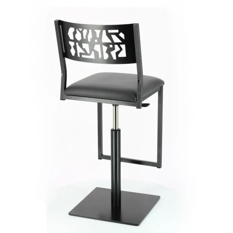 Slide Carrier® Tabouret pivotant et réglable en hauteur style industriel