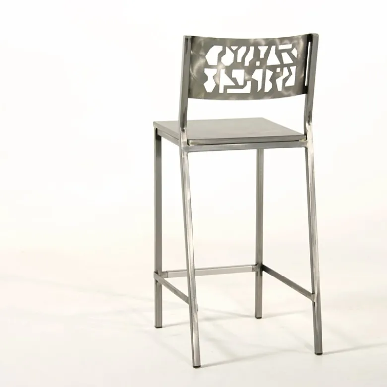 Slide Carrier® Tabouret snack en acier style industriel