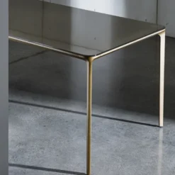 Slim Sovet® Table en verre design extensible