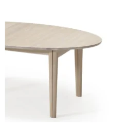 SM78 Table ovale extensible en bois massif fabriquée au Danemark