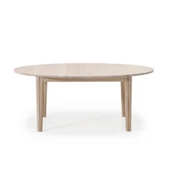 SM78 Table ovale extensible en bois massif fabriquée au Danemark