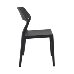 Snow Chaise empilable design en polypropylène