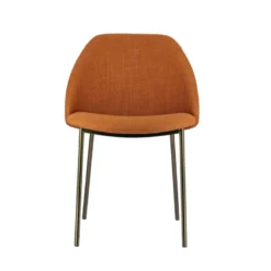 Soda Chaise cosy en tissu avec pieds en métal
