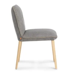 Soda Mobitec® Chaise cocooning en tissu avec boutons décoratifs
