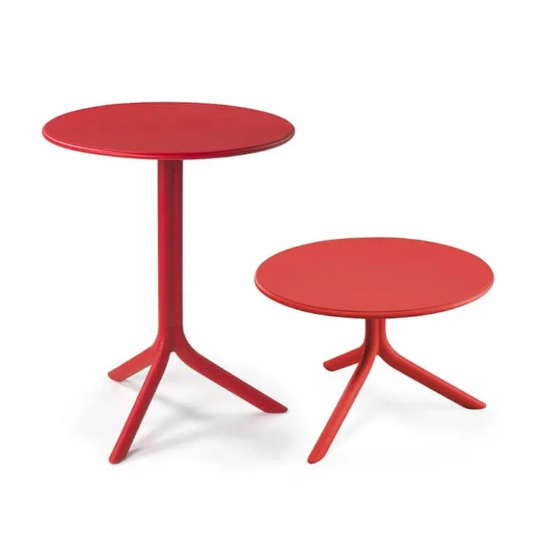 Spritz Table d'appoint ajustable en hauteur en polypropylène