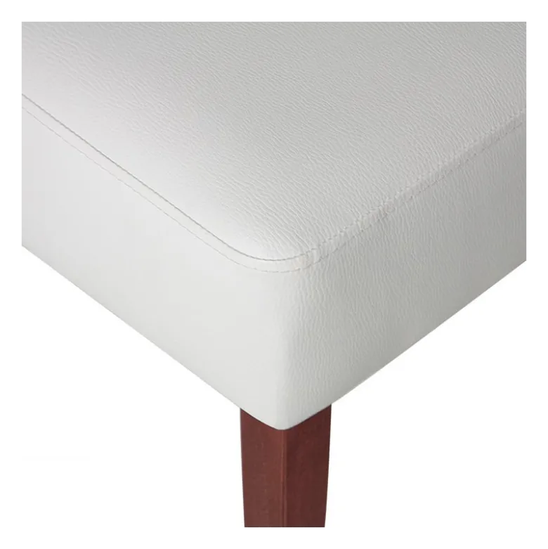 Steffi Chaise de salle à manger en bois et synthétique