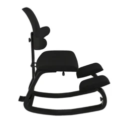 ThatSit Varier® Chaise de bureau ergonomique à bascule en tissu et bois