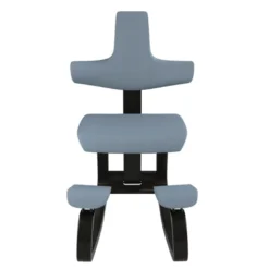 ThatSit Varier® Chaise de bureau ergonomique à bascule en tissu et bois