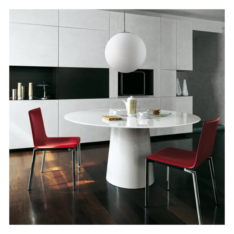 Totem Sovet® Table ronde design en verre