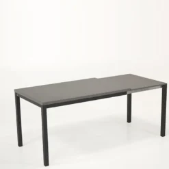 Toy métal Table de cuisine en céramique avec rallonge hauteur 75 cm
