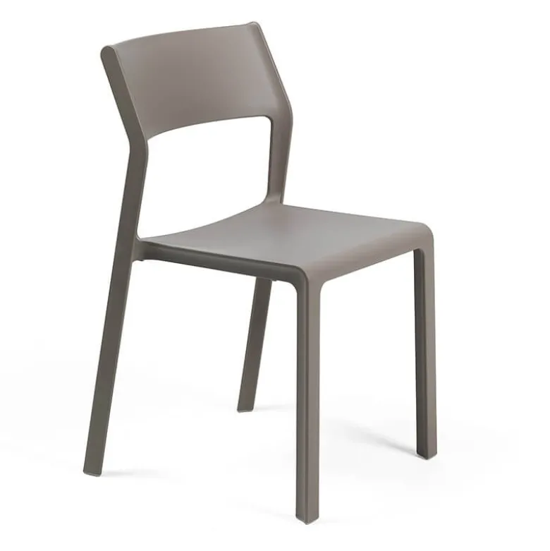 Trill bistrot Chaise moderne en polypropylène empilable