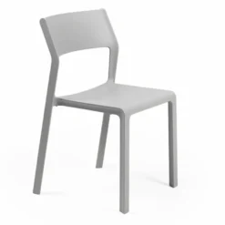 Trill bistrot Chaise moderne en polypropylène empilable