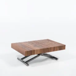 Ulisse Table relevable extensible pour petit espace en bois