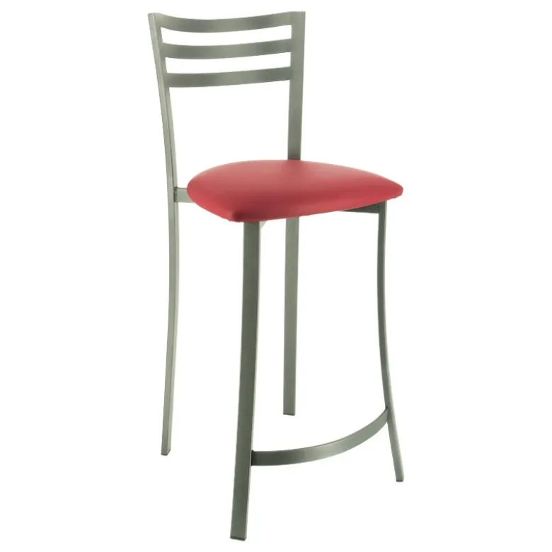 Urane Carrier® Tabouret de bar en métal assise synthétique fabrication française