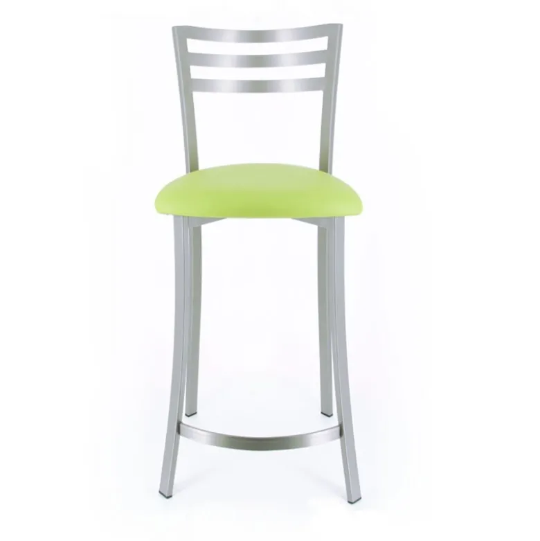 Urane Carrier® Tabouret de bar en métal assise synthétique fabrication française