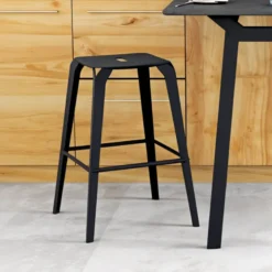 Valence Carrier® Tabouret snack industriel en métal