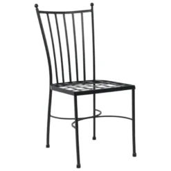 Venecia Chaise de jardin en acier style provençal