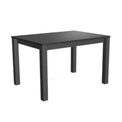 Verona Table rectangulaire en stratifié et pieds métal fabrication belge