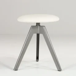 Vérone Carrier® Tabouret bas pivotant en métal et synthétique