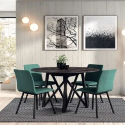 Wacko Table design ronde fabrication belge