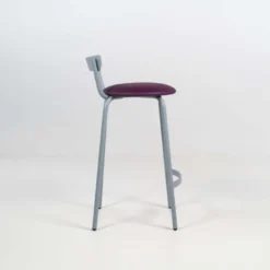 Xoxo Carrier® Tabouret snack fabriqué en France structure en métal et assise rembourrée